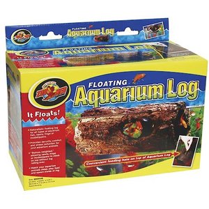 ZOO MED Floating Aquarium Log Fish Hideout, Medium - Chewy.com