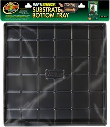 Zoo Med Substrate Bottom Tray for ReptiBreeze Reptile Cage, 18 x 18-in