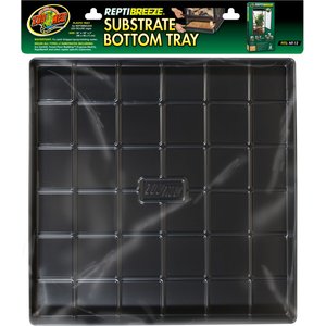 Zoo Med Substrate Bottom Tray for ReptiBreeze Reptile Cage, 18 x 18-in