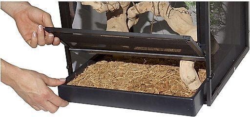 Zoo Med Substrate Bottom Tray for ReptiBreeze Reptile Cage, 24 x 24-in