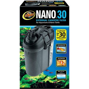 Zoo Med Nano External Canister Filter, 30-gal