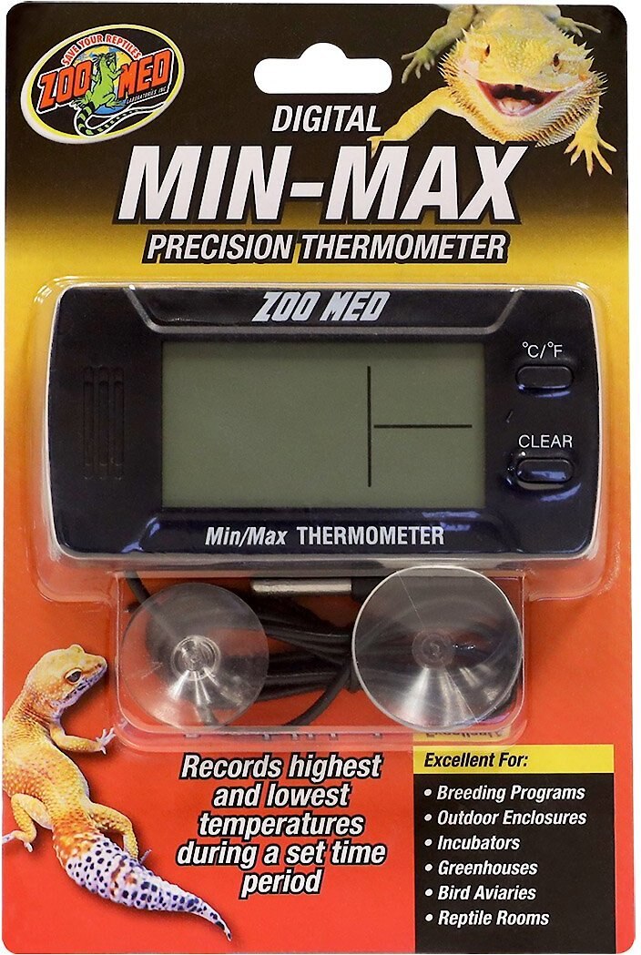 ZOO MED Digital MinMax Precision Thermometer