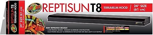 Zoo Med ReptiSun Reptile Terrarium Hood, 24-in