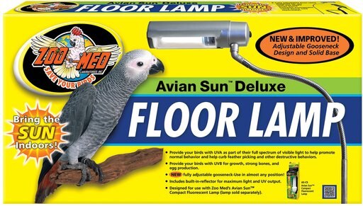 Zoo Med Avian Sun Deluxe Floor Reptile Lamp