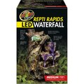 Zoo Med Repti Rapids LED Waterfall Wood Style Reptile Ornament