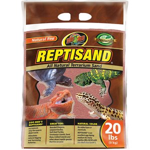 Zoo Med ReptiSand Reptile Sand, Red, 20-lb bag