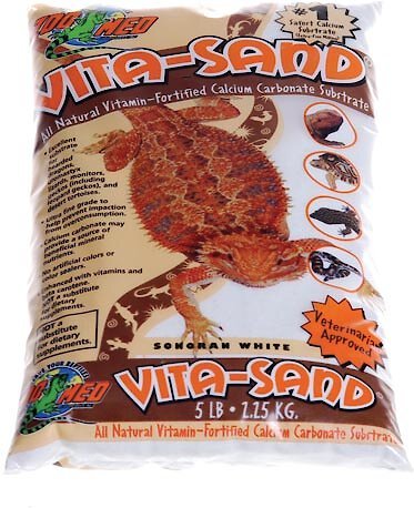 Zoo Med Vita-Sand Reptile Sand, 10-lb bag, Sonoran White slide 1 of 1