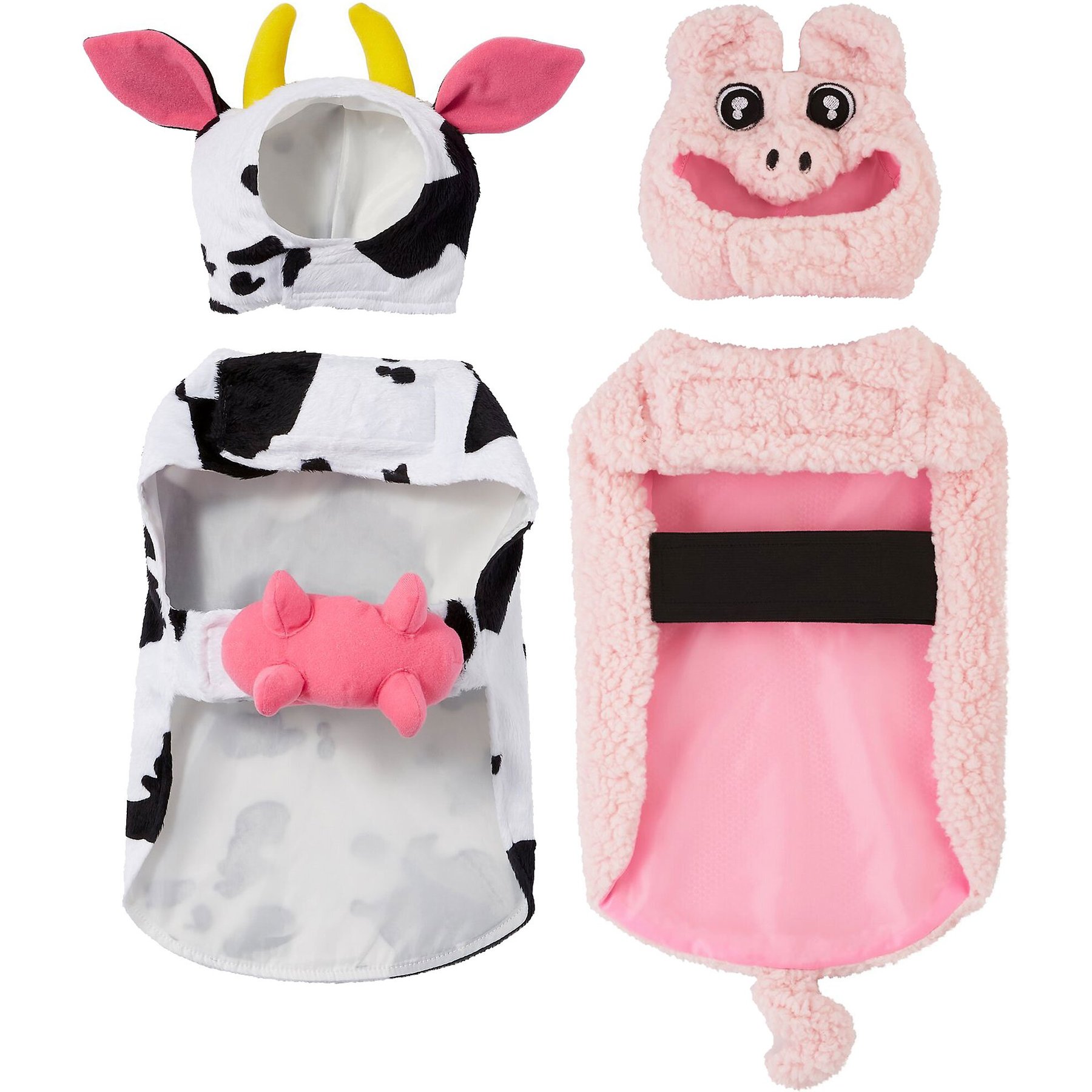 Frisco Happy Cow Costume + Pig Dog & Cat Costume, Large