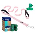 Frisco Traffic Leash with Padded Handles & Poop Bag Dispenser + Refill Dog Poop Bags, Scented, 120 cou...