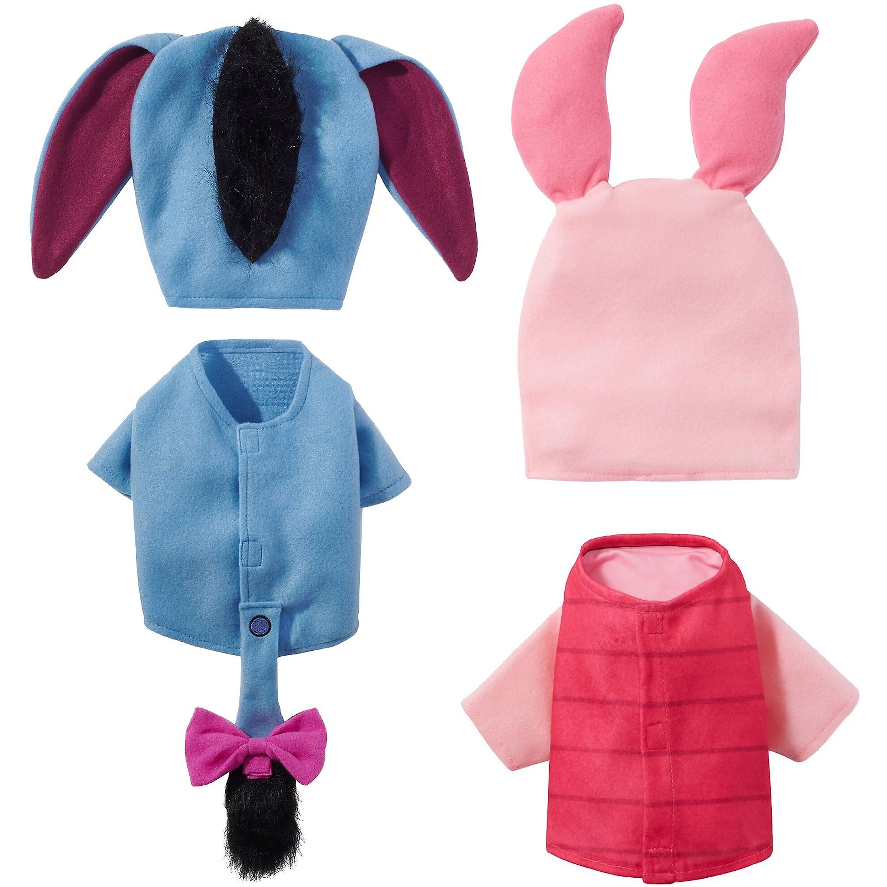 Rubie's Costume Company Eeyore Costume + Piglet Dog Costume, Small