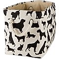 Bone Dry Dog Show Rectangular Polyester Dog & Cat Collapsible Storage Bin, Large