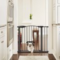 MyPet Wide Deco EasyPass Pet Gate, 30" High - Graphite