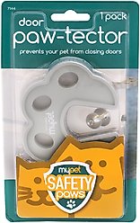 MyPet Safety Paws Door Paw-Tector for Dog & Cat, Gray