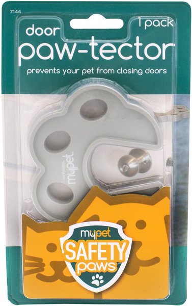 MyPet Safety Paws Door Paw-Tector for Dog & Cat, Gray slide 1 of 8