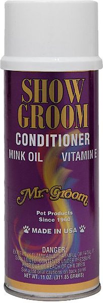 Mr. Groom Show Groom Finishing Pet Conditioner Spray, 11-oz bottle, 2 count slide 1 of 1