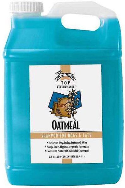 Top Performance Oatmeal Dog & Cat Shampoo, 2.5-gal bottle, bundle of 2 slide 1 of 1