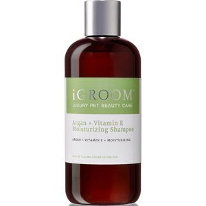 iGroom Argan & Vitamin E Moisturizing Dog Shampoo, 16-oz bottle, bundle of 2
