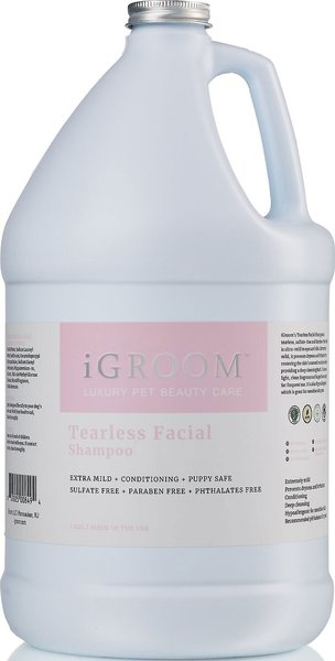 iGroom Tearless Facial Dog Shampoo, 1-gal bottle, bundle of 2 slide 1 of 1