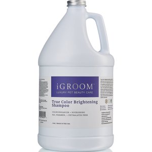 iGroom True Color Brightening Dog Shampoo, 1-gal bottle, bundle of 2