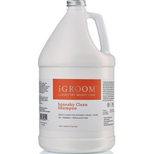 iGroom Squeaky Clean Dog Shampoo, 1-gal bottle, bundle of 2