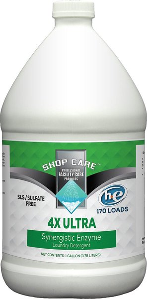 Shop Care 4X Ultra Synergistic Enzyme Laundry Detergent, 1-gal bottle, bundle of 2 slide 1 of 1