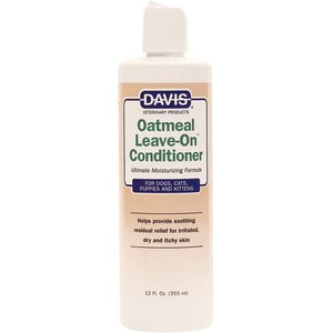 Davis Oatmeal Leave-On Dog & Cat Conditioner, 2 count