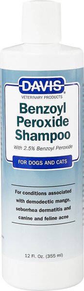 Davis Benzoyl Peroxide Dog & Cat Shampoo, 2 count slide 1 of 10