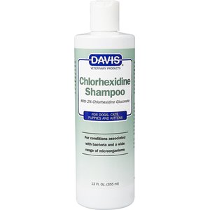 Davis Chlorhexidine Dog & Cat Shampoo, 2 count