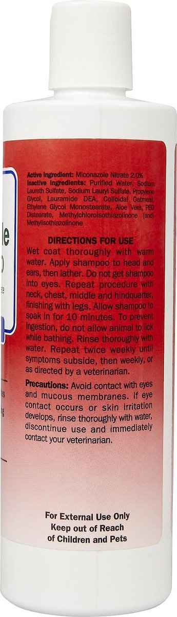 Miconazole clearance dog shampoo