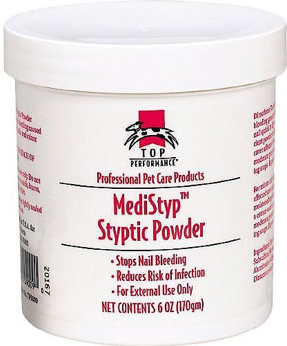 Top Performance Medistyp Styptic Powder for Dogs & Cats, 6-oz bottle, bundle of 2 slide 1 of 3