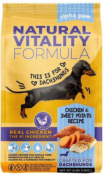 Alpha Paw Natural Vitality Dachshund Food