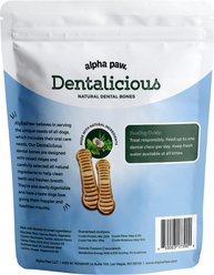Alpha Paw Dentalicious Doggy Sticks Medium Dental Dog Treats, 12-oz bag, 14 count slide 2 of 4