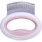 Show in main carousel: Pet Life Knuckler Handheld Travel Flexible Grooming Dog & Cat Rake Comb, Pink slide 2 of 6