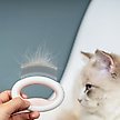 Show in main carousel: Pet Life Knuckler Handheld Travel Flexible Grooming Dog & Cat Rake Comb, Pink slide 4 of 6