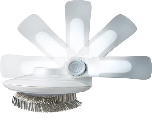 Show full view: Pet Life Gyrater Travel Self-Cleaning Swivel Grooming Slicker Dog & Cat Brush slide 2 of 7