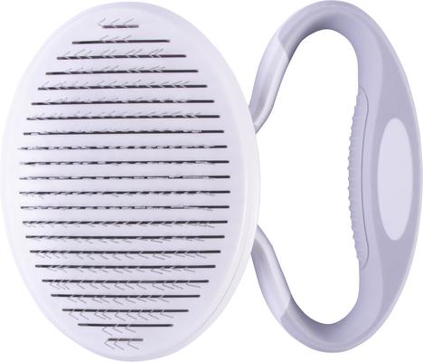 Show full view: Pet Life Gyrater Travel Self-Cleaning Swivel Grooming Slicker Dog & Cat Brush slide 3 of 7