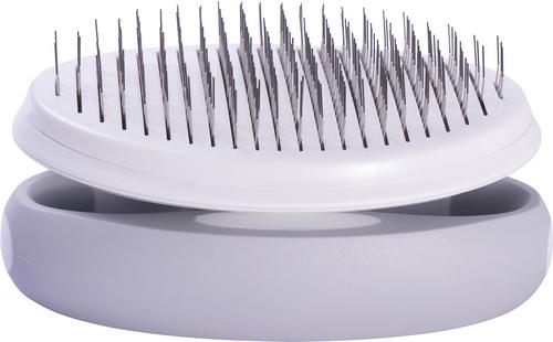 Show full view: Pet Life Gyrater Travel Self-Cleaning Swivel Grooming Slicker Dog & Cat Brush slide 5 of 7