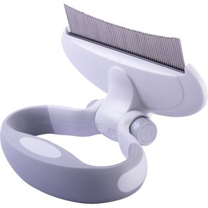 Pet Life Gyrater Travel Swivel Curved Dog & Cat Grooming Pin Comb