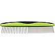 Show in main carousel: Pet Life Grip Ease Wide & Narrow Tooth Grooming Dog & Cat Comb, Green slide 1 of 5