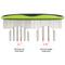 Show in main carousel: Pet Life Grip Ease Wide & Narrow Tooth Grooming Dog & Cat Comb, Green slide 4 of 6