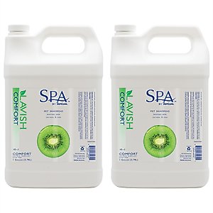 TropiClean Spa Comfort Shampoo for Dogs & Cats, 1-gal bottle, bundle of 2