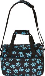 Wahl Paw Print Travel Tote, Turquoise, bundle of 2 slide 2 of 4
