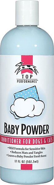 Top Performance Baby Powder Dog & Cat Conditioner, 17-oz bottle, bundle of 2 slide 1 of 1