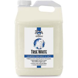 Top Performance True White Whitening Dog & Cat Shampoo, 2.5-gal bottle, bundle of 2