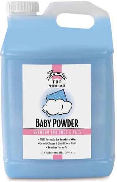 Top Performance Baby Powder Dog & Cat Shampoo, 2.5-gal bottle, bundle of 2 slide 1 of 1