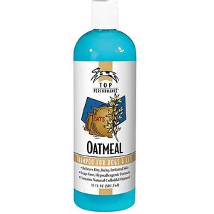 Top Performance Oatmeal Dog & Cat Shampoo, 17-oz bottle, bundle of 2