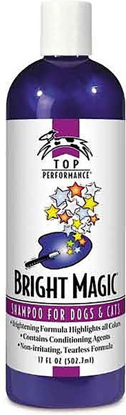 Top Performance Bright Magic Dog & Cat Shampoo, 17-oz bottle, bundle of 2 slide 1 of 1