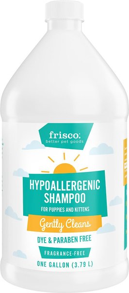 Frisco Hypoallergenic Puppy & Kitten Shampoo, Unscented, 1-gal bottle, bundle of 2 slide 1 of 5