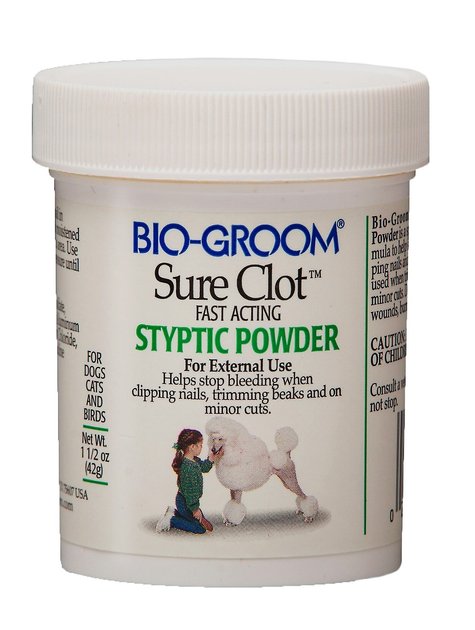 Kwik Stop Styptic Powder For Dogs Bio-Groom Sure Clot Styptic