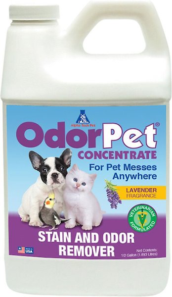 Alpha Tech Pet Inc. OdorPet Lavender Fragrance Stain & Pet Odor Remover, 64-oz bottle, bundle of 2 slide 1 of 7